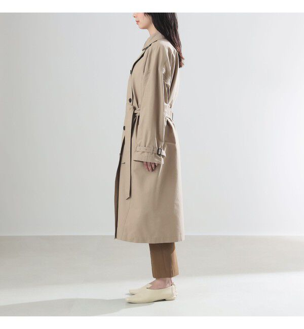 Demi-Luxe BEAMS 「AK+1 / ドルマンスリーブ風 トレンチコート」|ダッフルコート|
