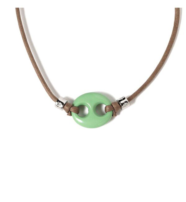 Ray BEAMS 「パリ ピッグ ノーズ ネックレス」|ネックレス|Lt.GREEN