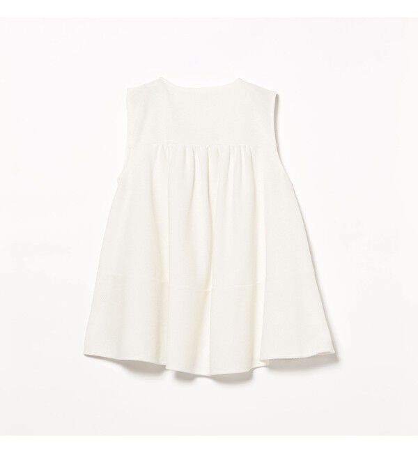 Demi-Luxe BEAMS 「ラッセルメッシュ ノースリーブ プルオーバー」|Tシャツ・カットソー|