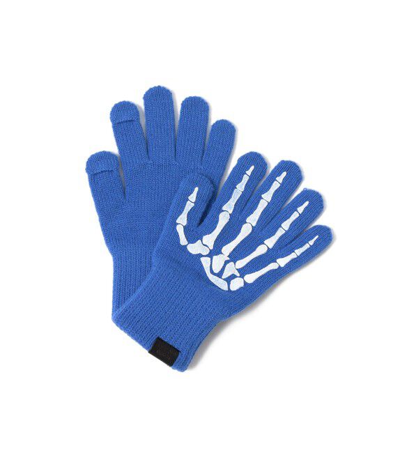 BEAMSBOY「【別注】INFIELDER DESIGN / BONE GLOVE」|手袋|BLUE