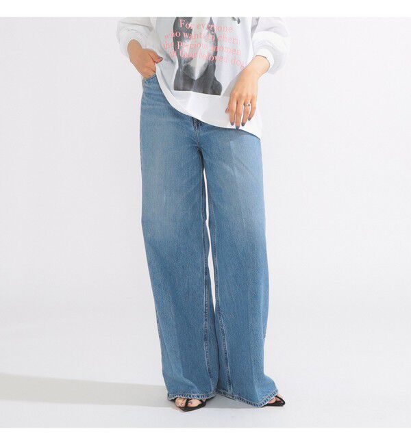 Demi-Luxe BEAMS 「【別注】upper hights / THE SISTER デニムパンツ BRUME」|デニム|別注BRUME