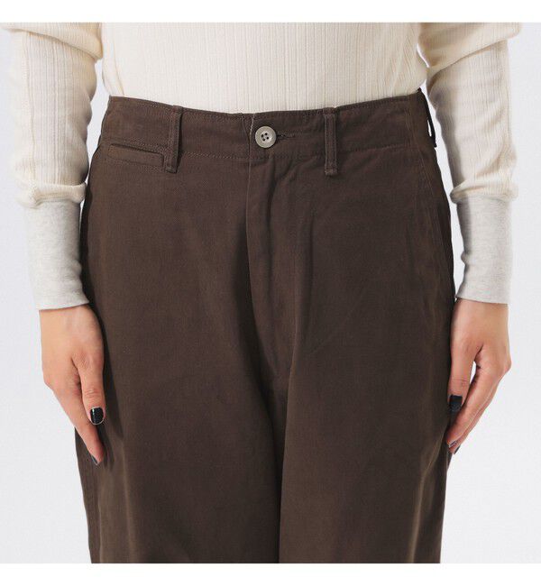 BEAMSBOY「ワイド チノ パンツ」|チノ|