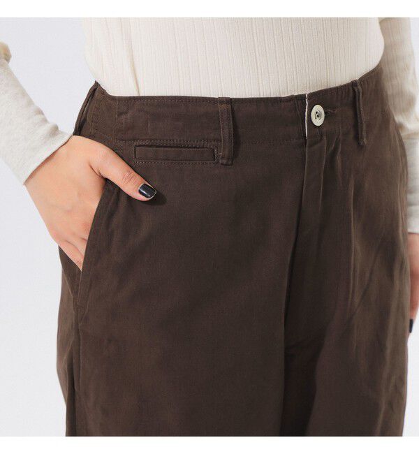 BEAMSBOY「ワイド チノ パンツ」|チノ|