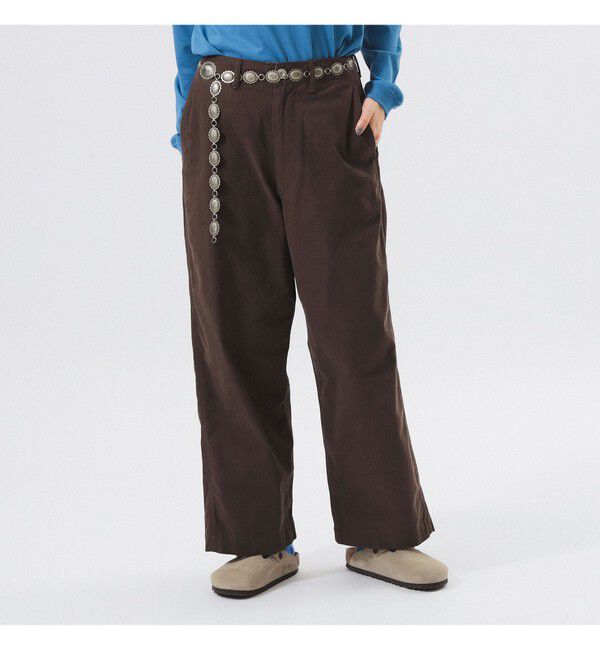 BEAMSBOY「ワイド チノ パンツ」|チノ|