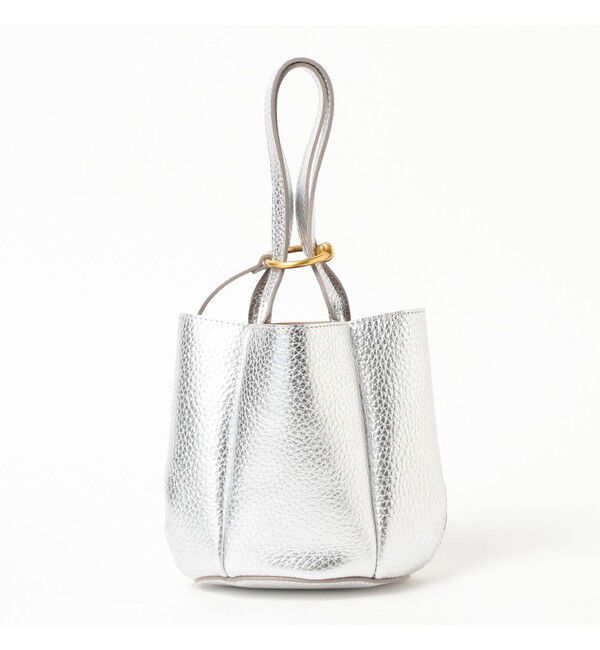 Demi-Luxe BEAMS 「GIANNI CHIARINI / メタリック LILY ハンドバッグ」|トートバッグ|