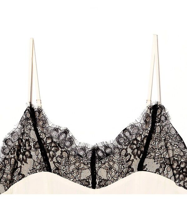 Ray BEAMS 「レース キリカエ キャミワンピース」|ワンピース|