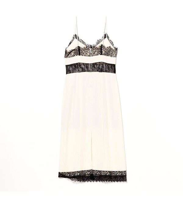 Ray BEAMS 「レース キリカエ キャミワンピース」|ワンピース|