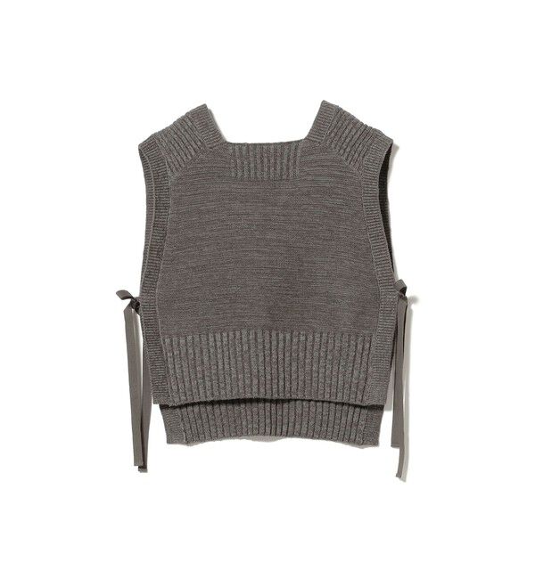 BEAMSBOY「サイド リボン レッドクロス ベスト」|ベスト・ジレ|