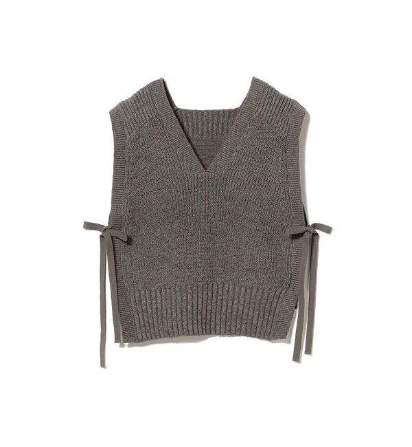 BEAMSBOY「サイド リボン レッドクロス ベスト」|ベスト・ジレ|