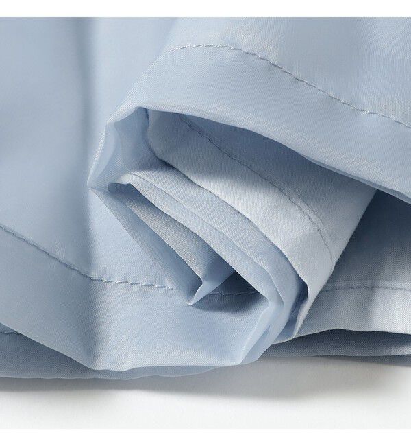 Ray BEAMS 「シアー ティアード ハーフスリーブ シャツ」|シャツ・ブラウス|