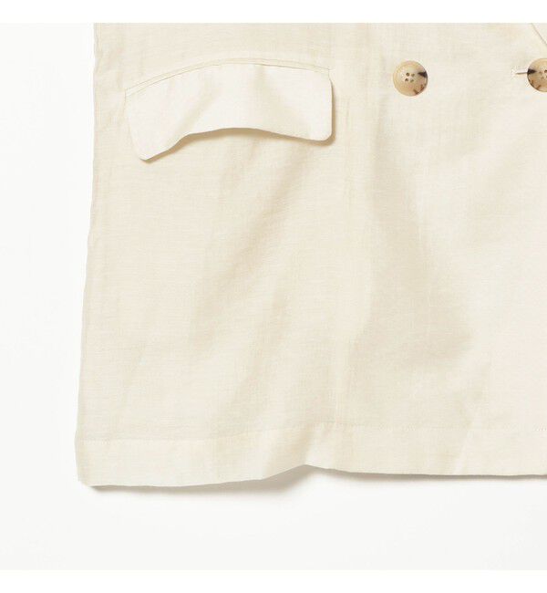 Ray BEAMS 「リンクル ドルマン 2ボタン ダブル ジャケット」|ベスト・ジレ|