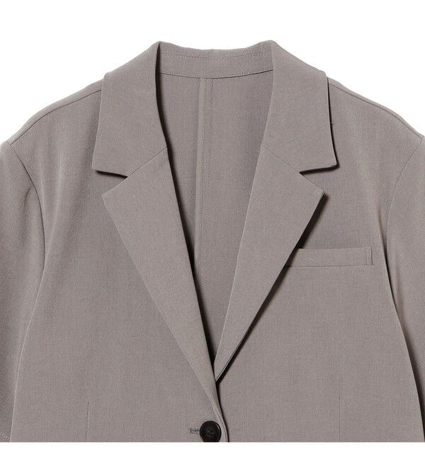 Ray BEAMS 「1ボタン シングル クロップド ジャケット」|ベスト・ジレ|