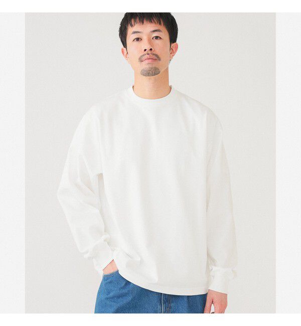 BEAMS「BEAMS / 天竺 ロングスリーブ Tシャツ」|Tシャツ・カットソー|