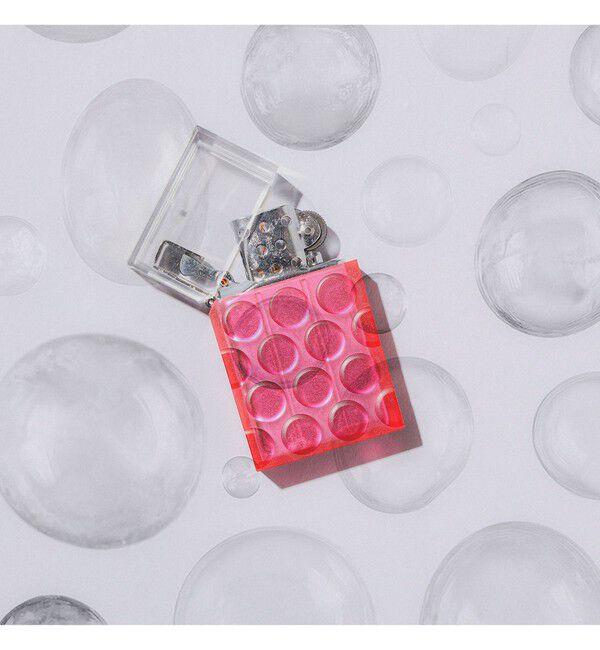 BEAMS「ハードエッジ バブル ライター」|その他|PINK