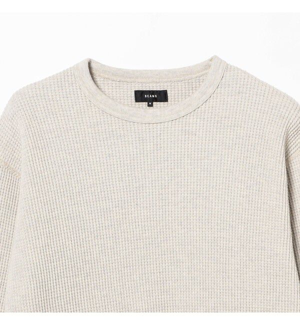 BEAMS「サーマル クルーネック」|Tシャツ・カットソー|
