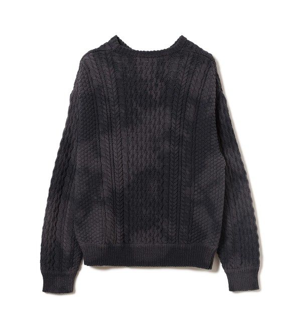 BEAMS「ワイドショートフィット アランニット」|ニット・セーター|