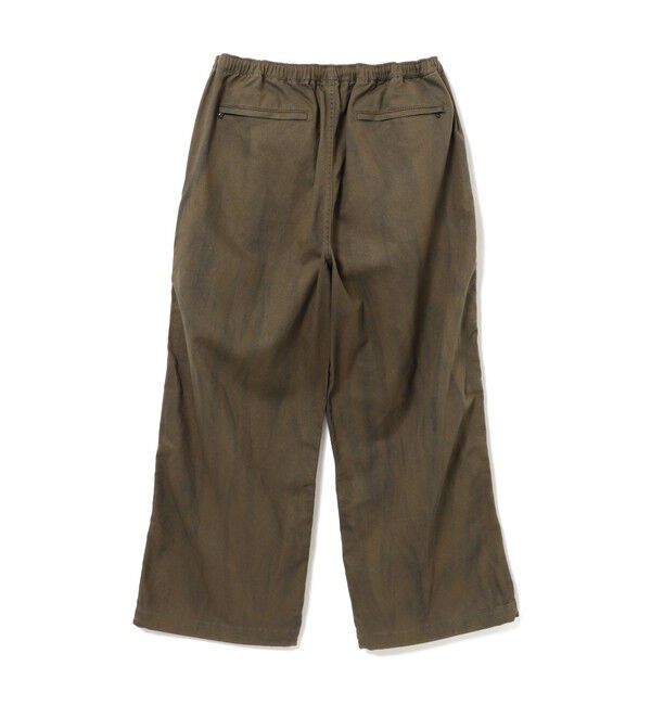 BEAMS「ワイド ダスティー イージーパンツ」|チノ|