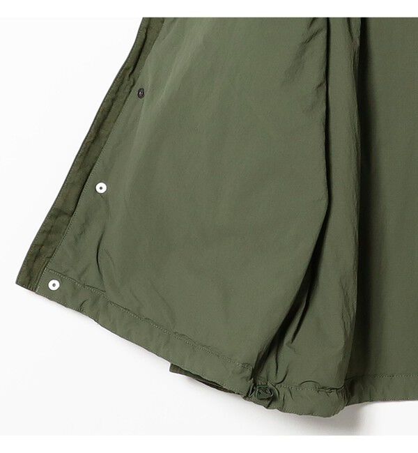 BEAMS「ワイドフィト バックサテン レイヤード M-65 ブルゾン」|ブルゾン・スタジャン|