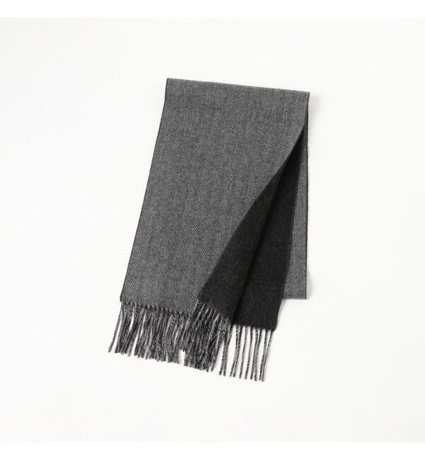 BEAMS「カシミヤ リバーシブル マフラー」|マフラー|