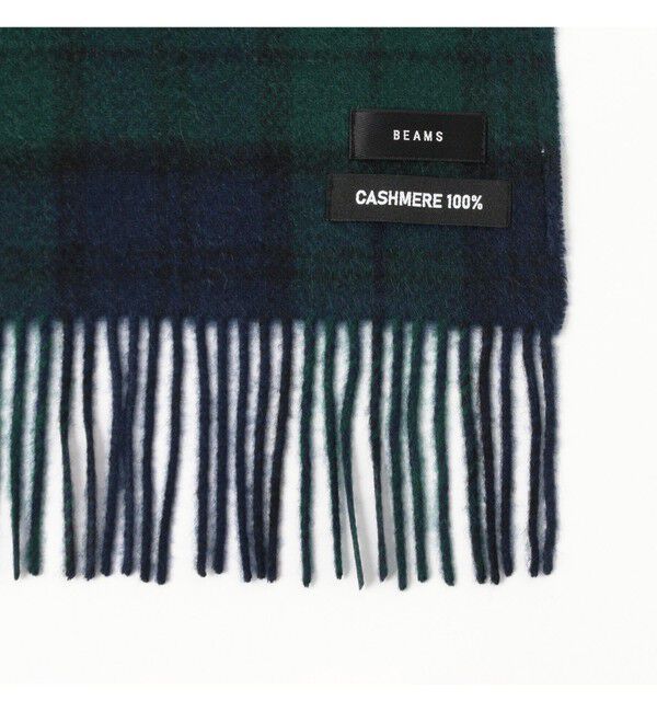 BEAMS「カシミヤ リバーシブル マフラー」|マフラー|