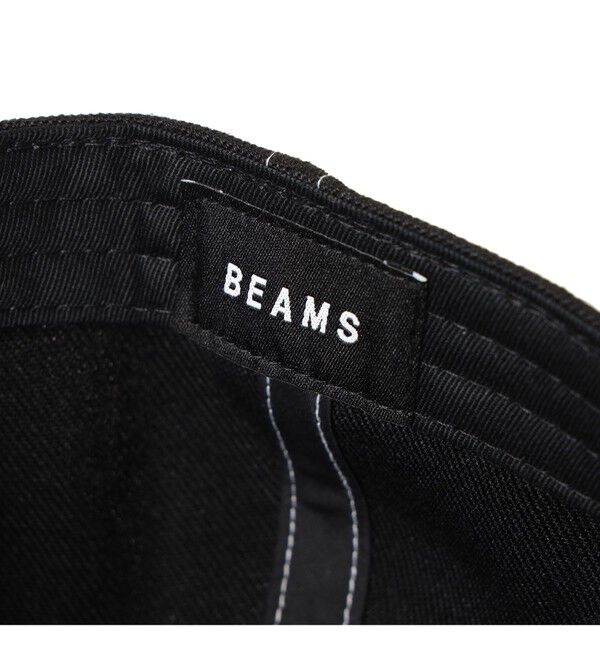 BEAMS「BMS ロゴ 6パネル キャップ」|キャップ・キャスケット|
