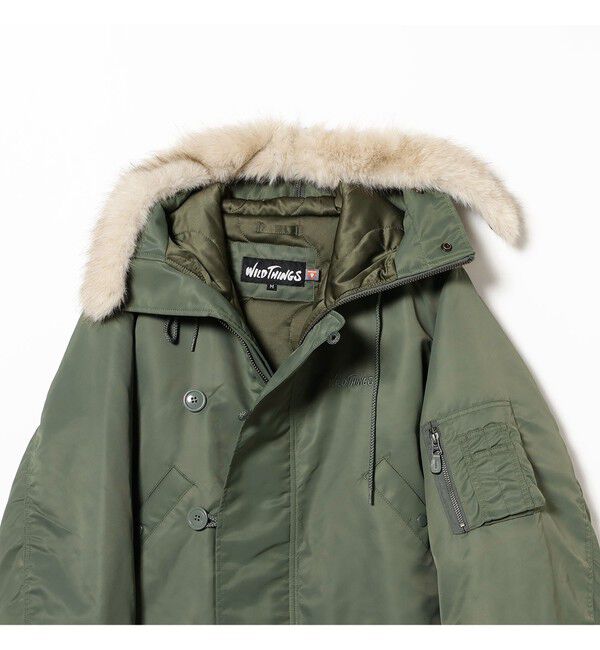 BEAMS「【別注】WILD THINGS / N-2B Flight Jacket」|ブルゾン・スタジャン|