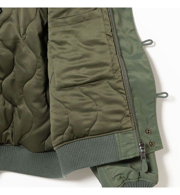 BEAMS「【別注】WILD THINGS / N-2B Flight Jacket」|ブルゾン・スタジャン|