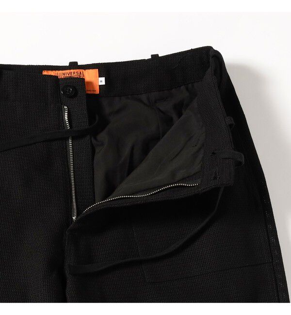 BEAMS「【別注】UNIVERSAL OVERALL / MESH CRAZY BAKER PANTS」|チノ|