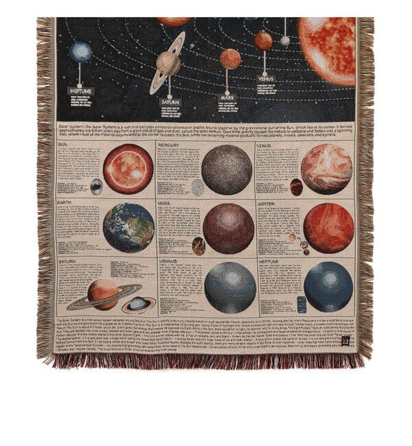 BEAMS「bPr BEAMS / SOLAR SYSTEM スローケット」|トイレタリー・ランドリーグッズ|