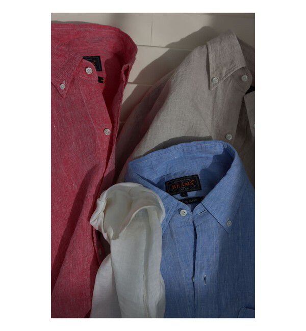 BEAMS PLUS「B.D. Classic-fit Linen Chambray」|シャツ・ブラウス|