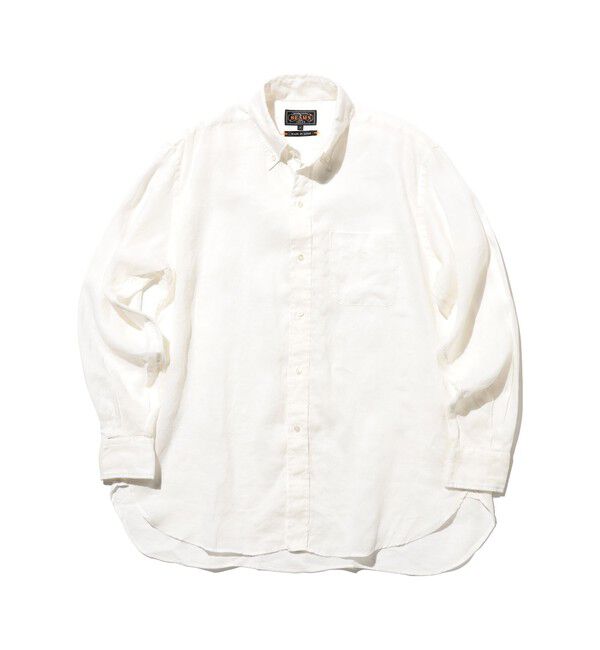 BEAMS PLUS「B.D. Classic-fit Linen Chambray」|シャツ・ブラウス|