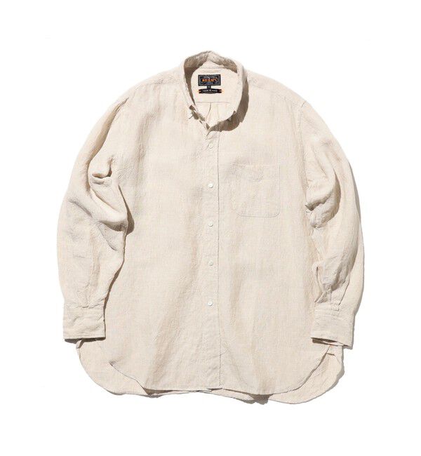 BEAMS PLUS「B.D. Classic-fit Linen Chambray」|シャツ・ブラウス|