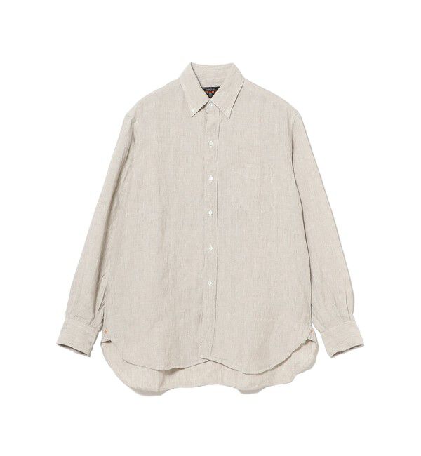 BEAMS PLUS「B.D. Classic-fit Linen Chambray」|シャツ・ブラウス|