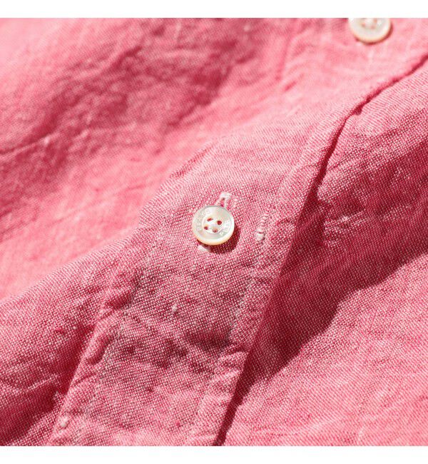 BEAMS PLUS「B.D. Classic-fit Linen Chambray」|シャツ・ブラウス|