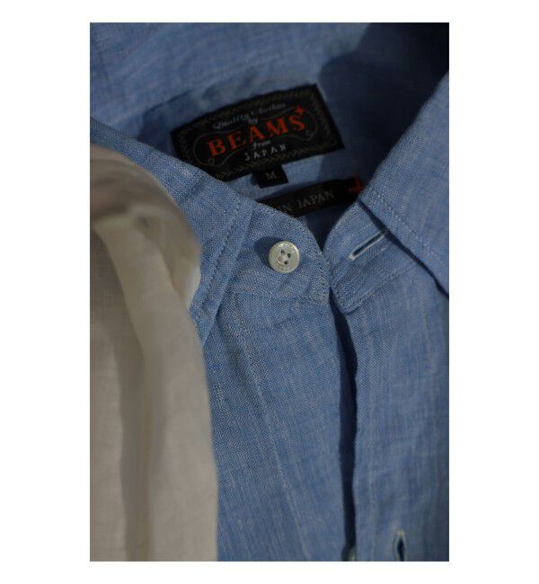 BEAMS PLUS「B.D. Classic-fit Linen Chambray」|シャツ・ブラウス|