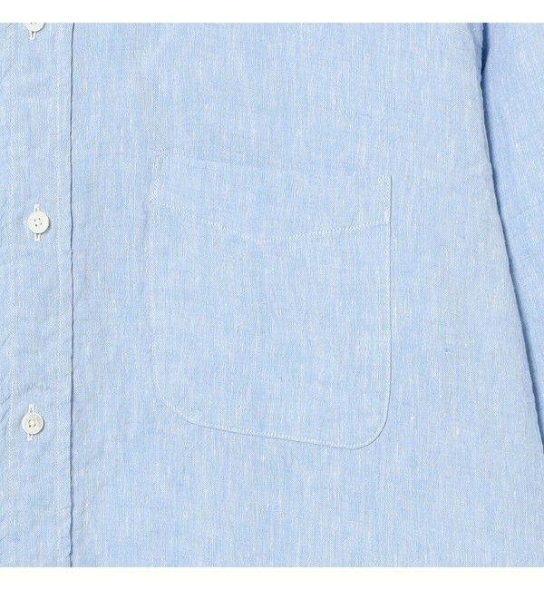 BEAMS PLUS「B.D. Classic-fit Linen Chambray」|シャツ・ブラウス|