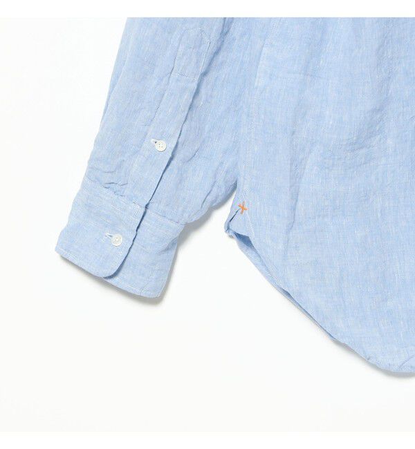 BEAMS PLUS「B.D. Classic-fit Linen Chambray」|シャツ・ブラウス|