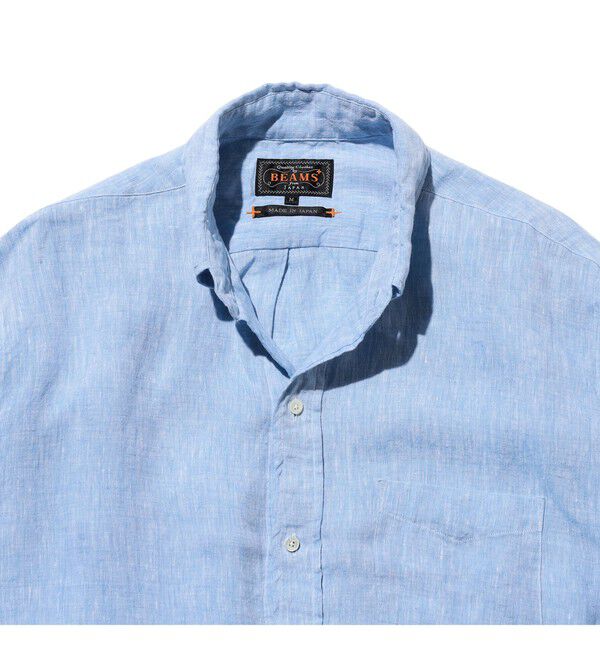 BEAMS PLUS「B.D. Classic-fit Linen Chambray」|シャツ・ブラウス|
