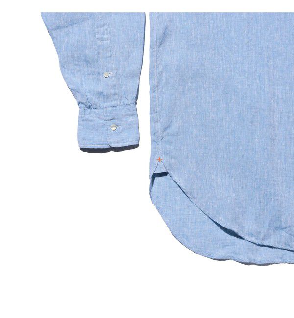 BEAMS PLUS「B.D. Classic-fit Linen Chambray」|シャツ・ブラウス|