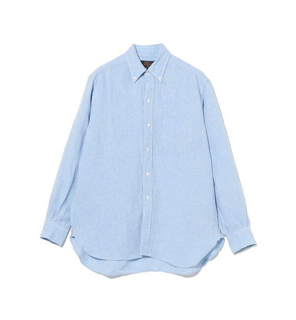BEAMS PLUS「B.D. Classic-fit Linen Chambray」|シャツ・ブラウス|