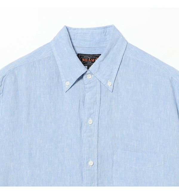 BEAMS PLUS「B.D. Classic-fit Linen Chambray」|シャツ・ブラウス|