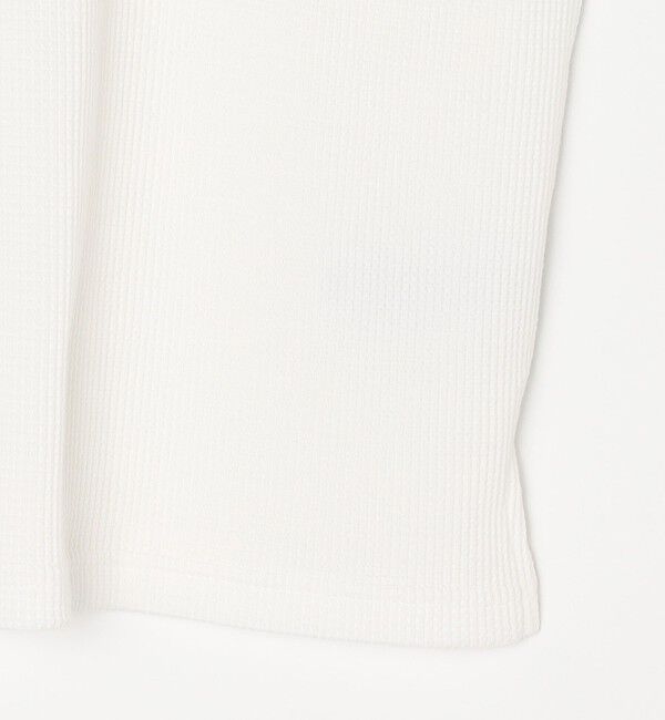 SHIPS any「【WEB限定】SHIPS any:〈洗濯機可能〉ワッフル ワイド TEE」|Tシャツ・カットソー|