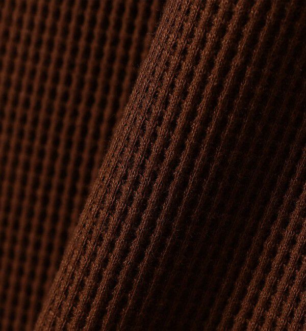 SHIPS any「【WEB限定】SHIPS any:〈洗濯機可能〉ワッフル ワイド TEE」|Tシャツ・カットソー|