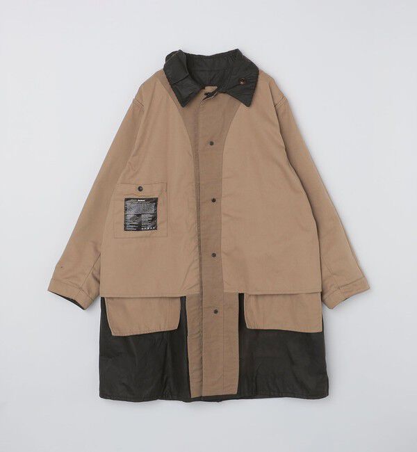 SHIPS「【SHIPS別注】Barbour: 3/4 COAT 4oz WAX COTTON」|ステンカラーコート|