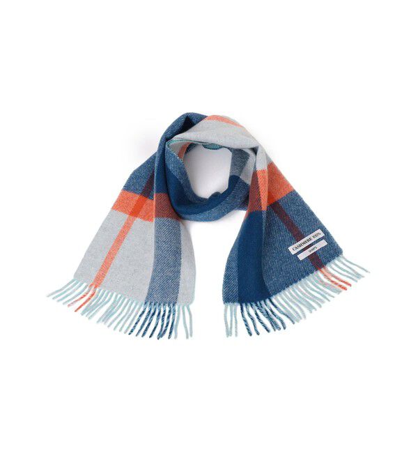 SHIPS KIDS「SHIPS KIDS:カシミヤ ダブルフェイス マフラー」|マフラー|