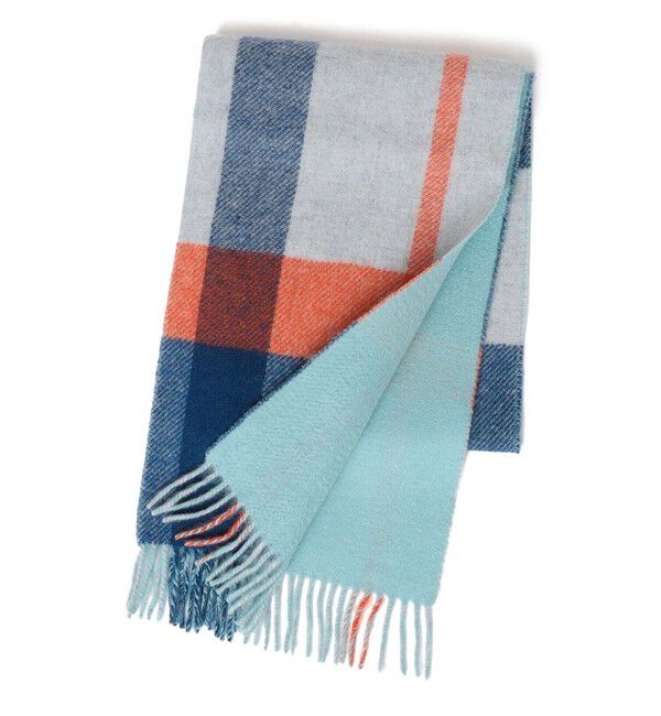 SHIPS KIDS「SHIPS KIDS:カシミヤ ダブルフェイス マフラー」|マフラー|