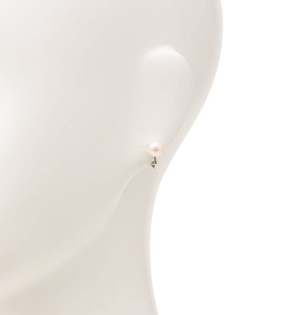 SHIPS for women「8mm 丸玉 ベーシック パール イヤリング」|イヤリング|