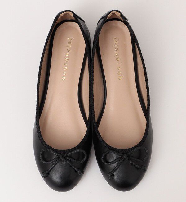 quaranciel「quaranciel: ローヒール バレエ シューズ」|バレエシューズ|