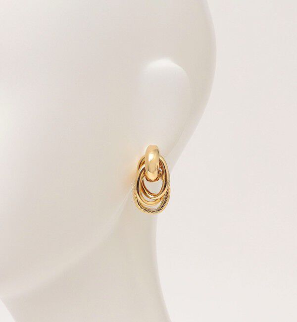 quaranciel「《追加予約》quaranciel: エリプス フープ イヤリング」|イヤリング|