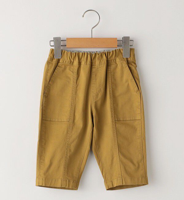 SHIPS KIDS「SHIPS KIDS:80～90cm / ワイド クロップド パンツ」|その他|キャメル